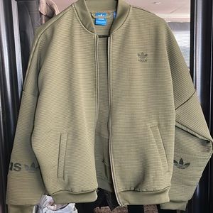 Adidas lightweight bomber jacket.